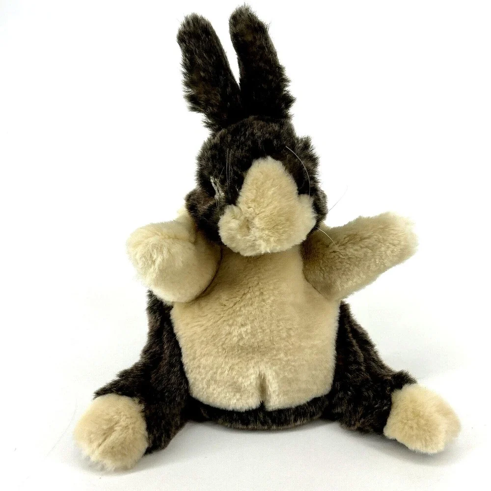 Folkmanis Baby Dutch Rabbit Full‎ Body Hand Puppet Plush 10